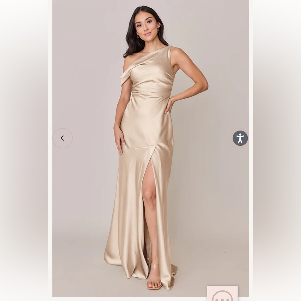 Revelry Livvy Satin Dress
